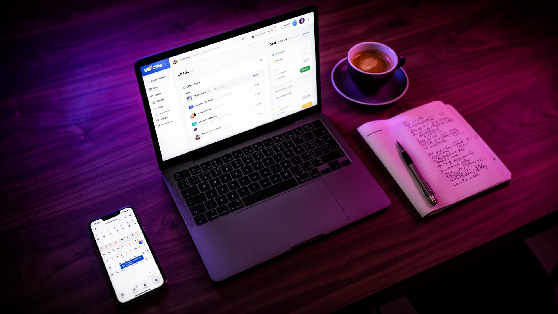Prospectra dashboard met warme leads